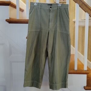 ABERCROMBIE & FITCH Green Vintage Pants Women's Size Large